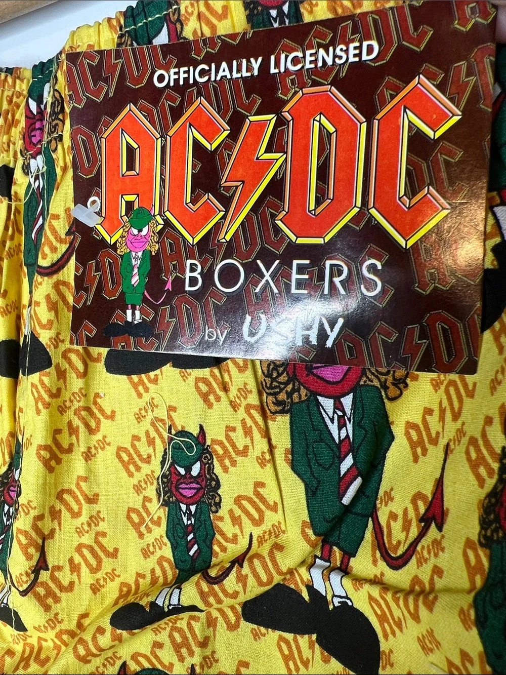 AC/DC vintage 1997 boxers NWT